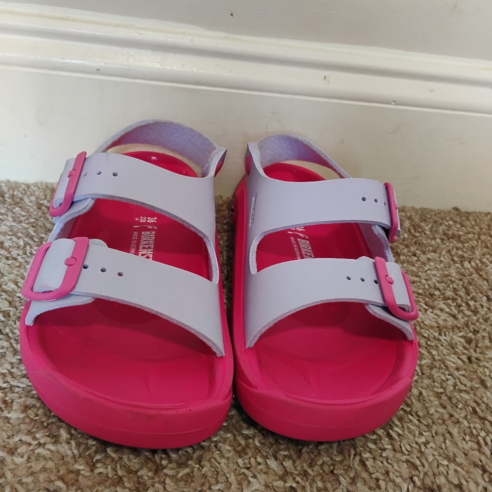 Birkenstock Girls Mogami Sandal Pink/Purple